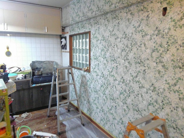 業務内容/施工実績 壁紙貼り替え作業 after